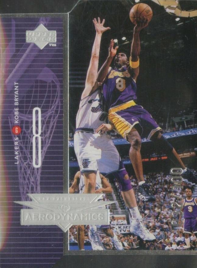 1998 Upper Deck Aerodynamics Kobe Bryant #A14 Basketball Card