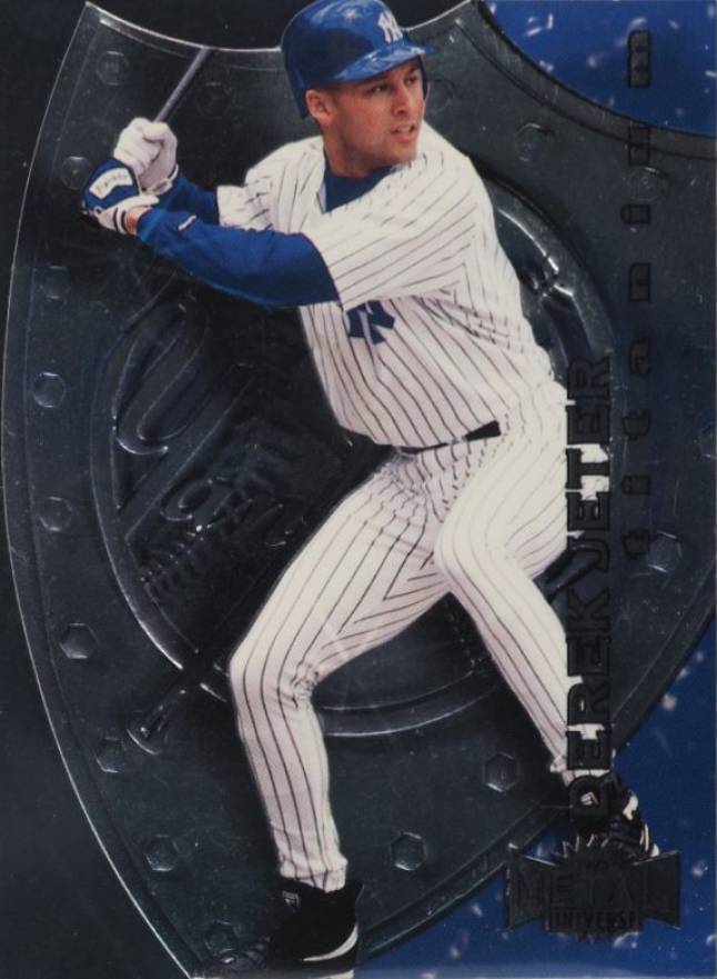 1998 Metal Universe Titanium Derek Jeter #9 Baseball Card
