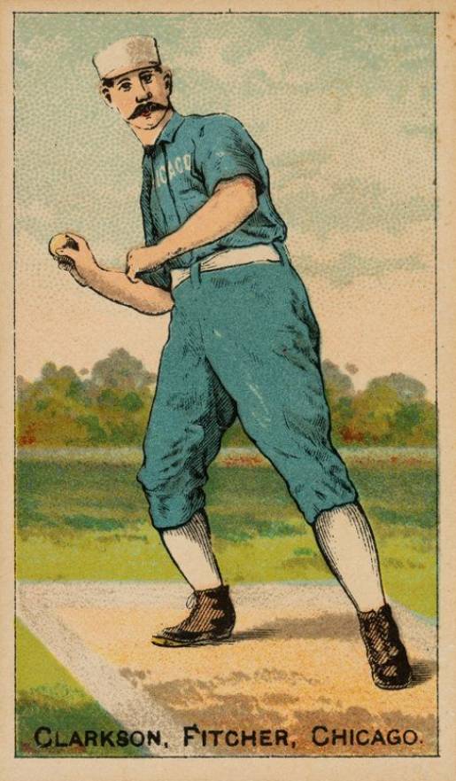 1887 Buchner Gold Coin John Clarkson # Baseball Card