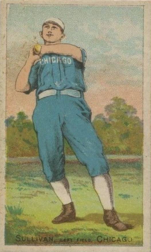1887 Buchner Gold Coin Marty Sullivan # Baseball Card