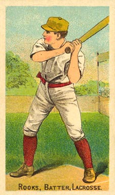 1887 Buchner Gold Coin George Rooks # Baseball Card