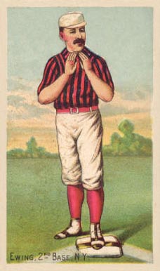 1887 Buchner Gold Coin Buck Ewing # Baseball Card