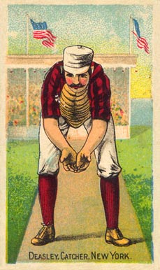 1887 Buchner Gold Coin Pat Deasley # Baseball Card