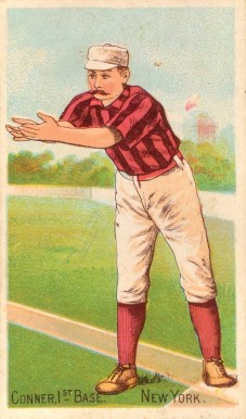 1887 Buchner Gold Coin Roger Connor # Baseball Card