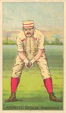 1887 Buchner Gold Coin Tug Arundel # Baseball Card