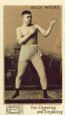 1890 Mayo Cut Plug Boxing Billy Myers # Other Sports Card