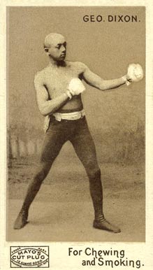 1890 Mayo Cut Plug Boxing Geo. Dixon #8 Boxing & Other Card