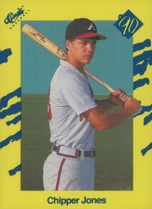 1990 Classic Chipper Jones #T92 Baseball Card