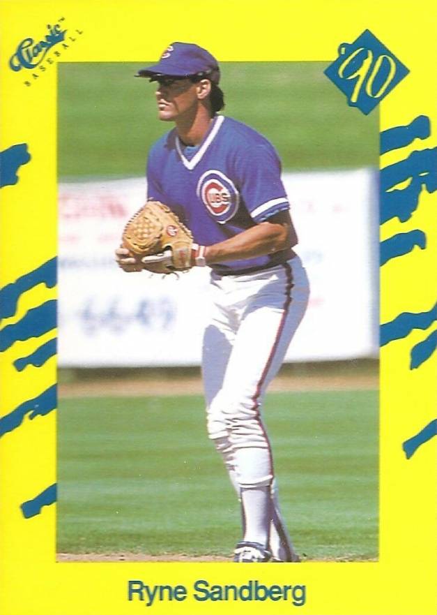 1990 Classic Ryne Sandberg #T86 Baseball Card