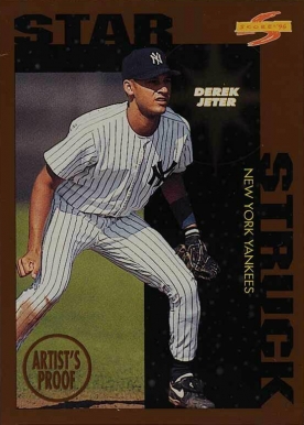 1996 Score Dugout Collection Derek Jeter #109 Baseball Card