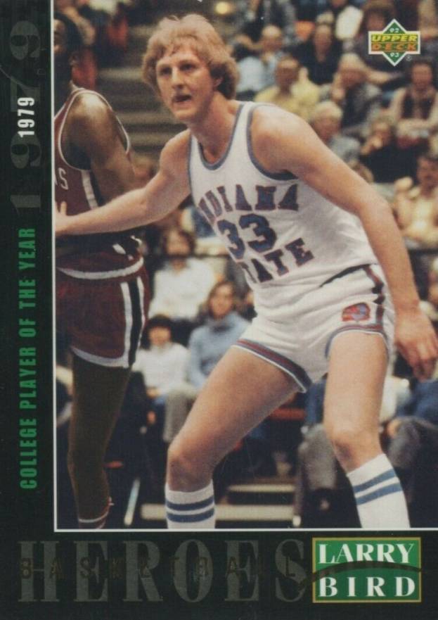 1992 Upper Deck Larry Bird Heroes Larry Bird #19 Basketball Card