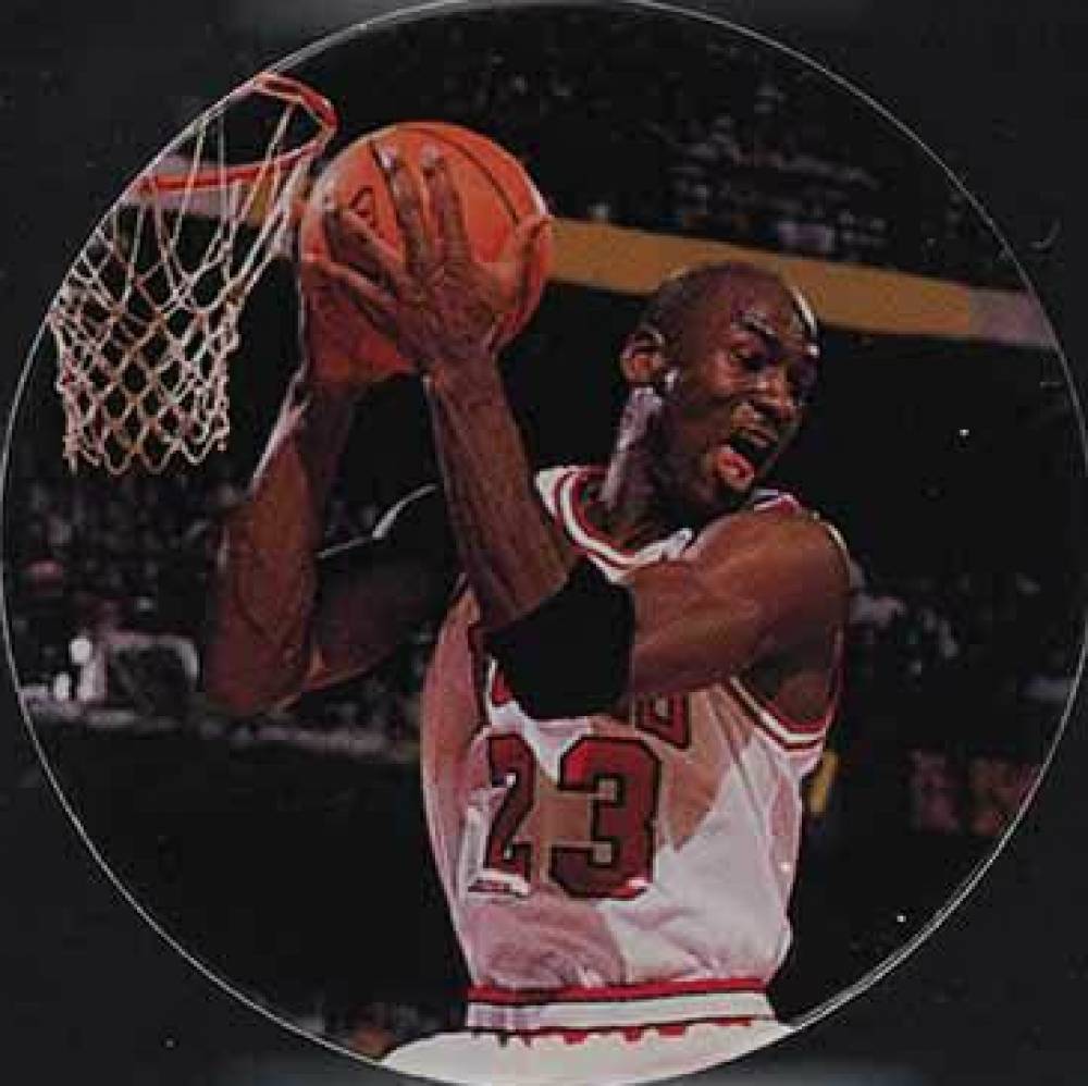1995 Upper Deck Jordan Milk Caps Michael Jordan #18 Basketball Card
