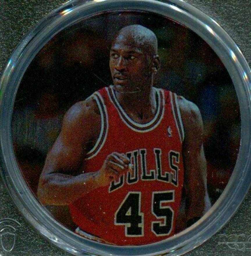1995 Upper Deck Jordan Milk Caps Michael Jordan #54 Basketball Card