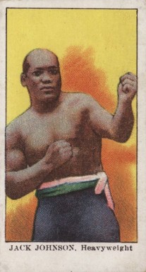1910 American Caramel Prize Fighters Jack Johnson # Other Sports Card