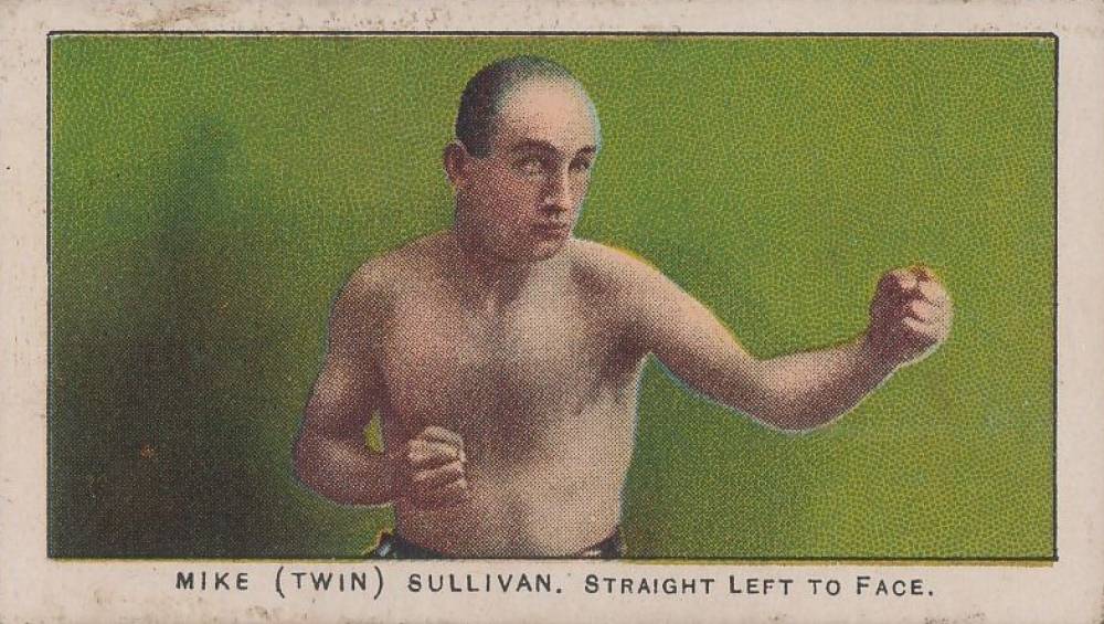 1910 Philadelphia 27 Scrappers Boxing MIKE (TWIN) SULLIVAN. Straight Left to face. # Other Sports Card