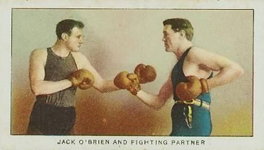 1910 Philadelphia 27 Scrappers Boxing JACK O'BRIEN AND FIGHTING PARTNER # Other Sports Card