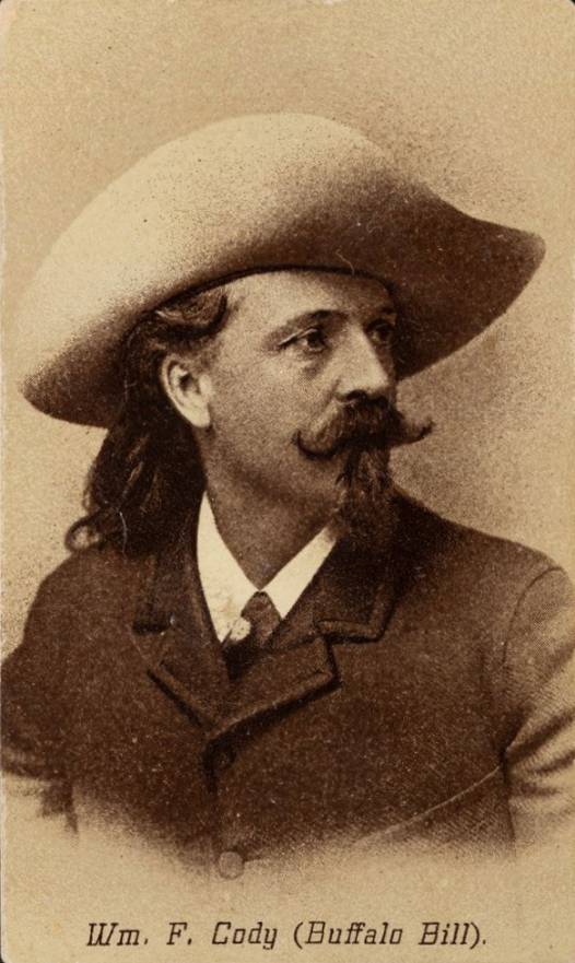 1888 G.B. Miller Actresses and Celebrities Wm. F. Cody (Buffalo Bill) # Non-Sports Card