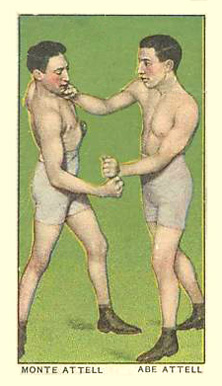 1911 44 Scrappers Monte & Abe Attell # Other Sports Card