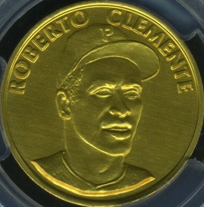 1972 Esso Latin Coins Roberto Clemente # Baseball Card