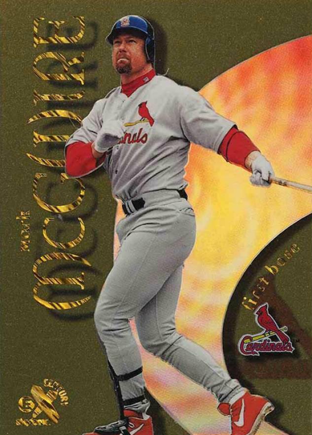 1999 Skybox E-X Century Mark McGwire #16 Baseball Card