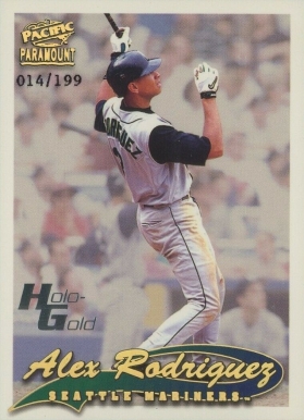 1999 Pacific Paramount Alex Rodriguez #220 Baseball Card