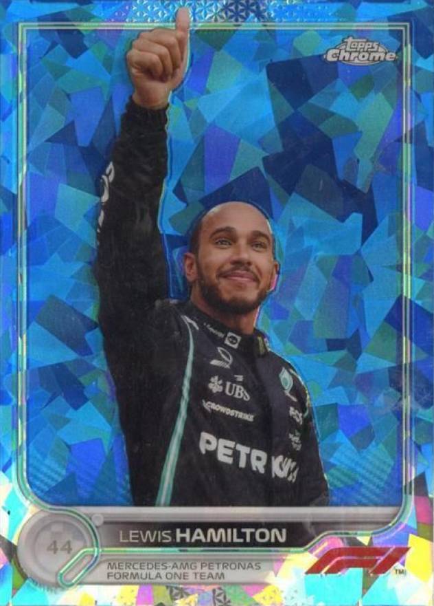 2022 Topps Chrome Formula 1 Sapphire Edition Lewis Hamilton #5 Other Sports Card
