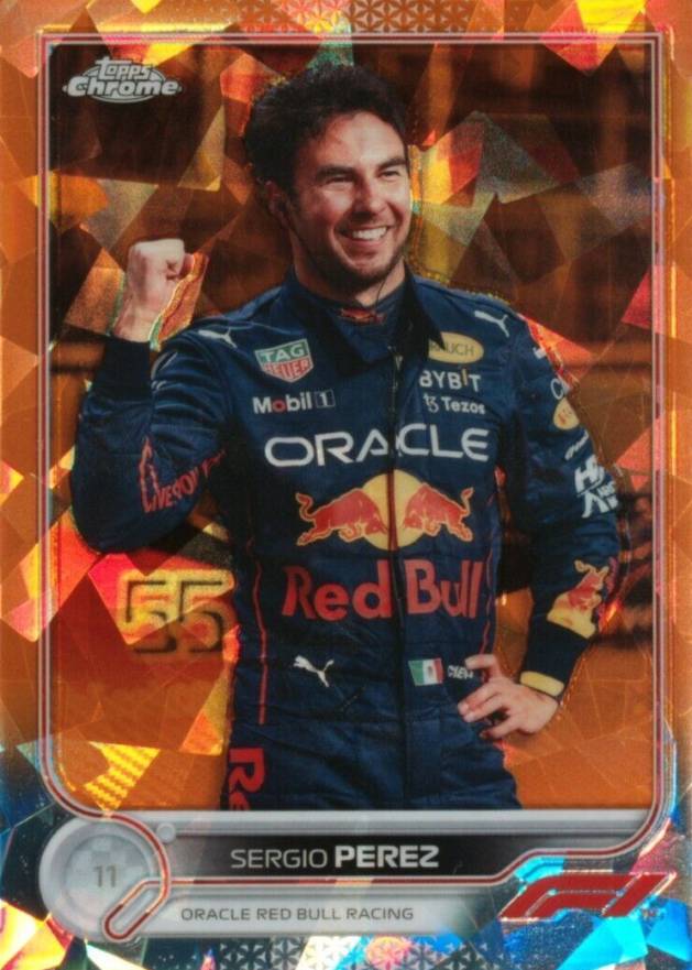 2022 Topps Chrome Formula 1 Sapphire Edition Sergio Perez #22 Other Sports Card
