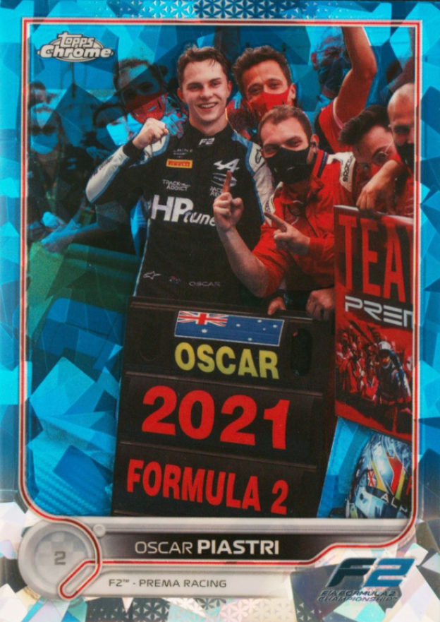 2022 Topps Chrome Formula 1 Sapphire Edition Oscar Piastri #199 Other Sports Card