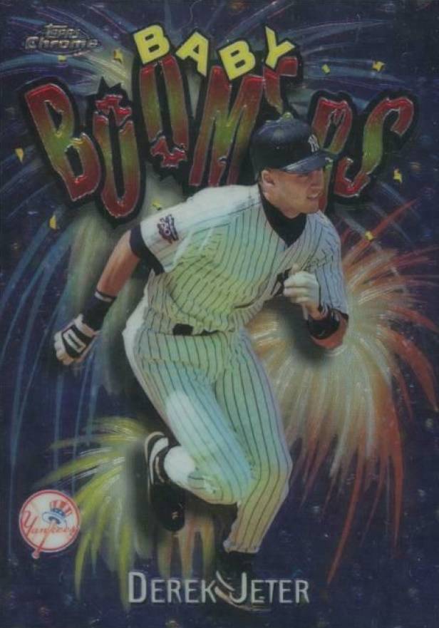1998 Topps Chrome Baby Boomers Derek Jeter #BB1 Baseball Card