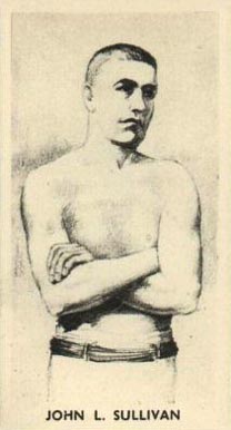 1938 F.C. Cartledge Famous Prize Fighter John L. Sullivan #18 Other Sports Card