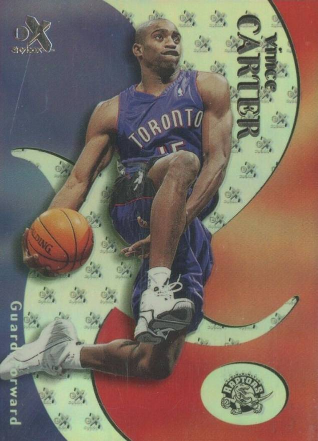 1999 Skybox E-X  Vince Carter #16 Basketball Card