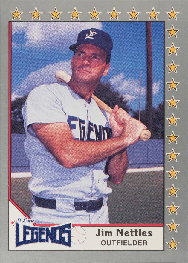 1990 Pacific Senior League Jim Nettles #126 Baseball Card