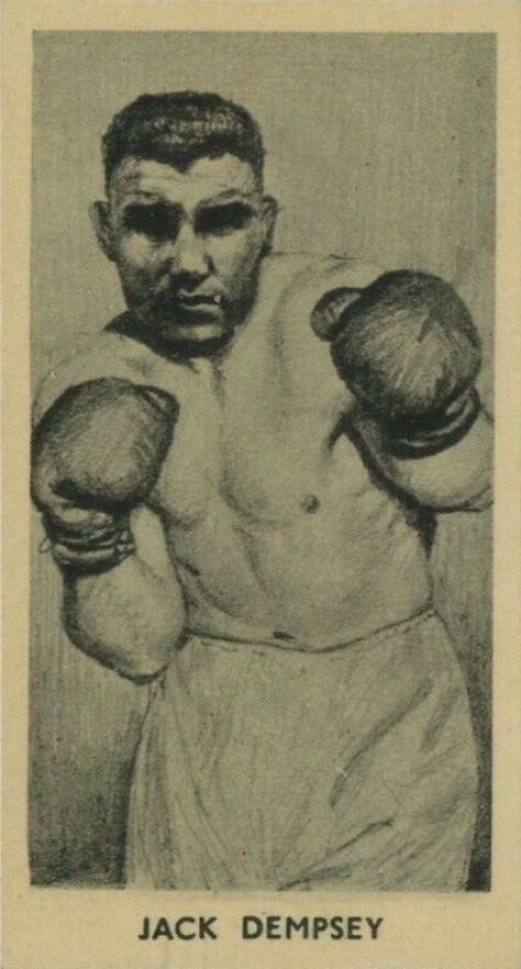 1938 F.C. Cartledge Famous Prize Fighter Jack Dempsey #26 Other Sports Card