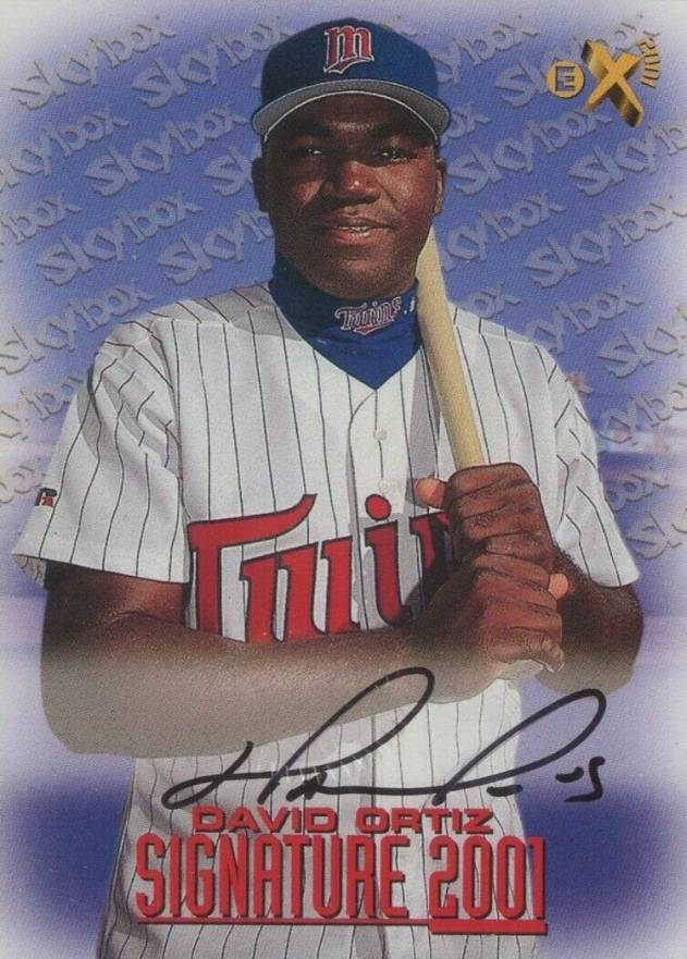 1998 Skybox E-X 2001 Signature 2001 David Ortiz # Baseball Card