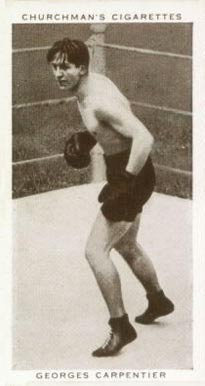 1938 W.A. & A.C. Churchman Boxing Personalities Georges Carpentier #8 Other Sports Card