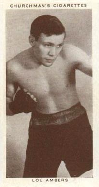 1938 W.A. & A.C. Churchman Boxing Personalities Lou Ambers #1 Other Sports Card