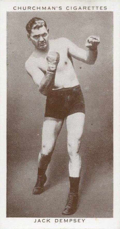1938 W.A. & A.C. Churchman Boxing Personalities Jack Dempsey #12 Other Sports Card