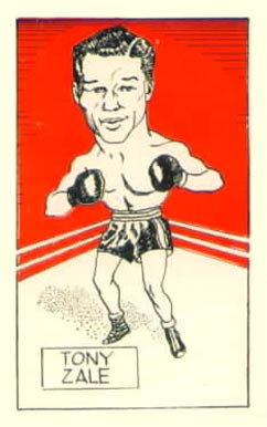 1947 D. Cummings & Son Famous Fighters Tony Zale #32 Other Sports Card