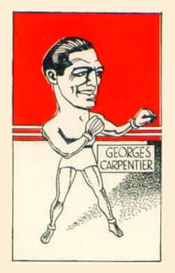 1947 D. Cummings & Son Famous Fighters Georges Carpentier #9 Other Sports Card