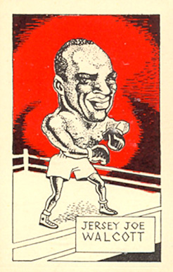 1947 D. Cummings & Son Famous Fighters Jersey Joe Walcott #6 Other Sports Card