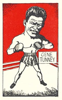 1947 D. Cummings & Son Famous Fighters Gene Tunney #4 Other Sports Card
