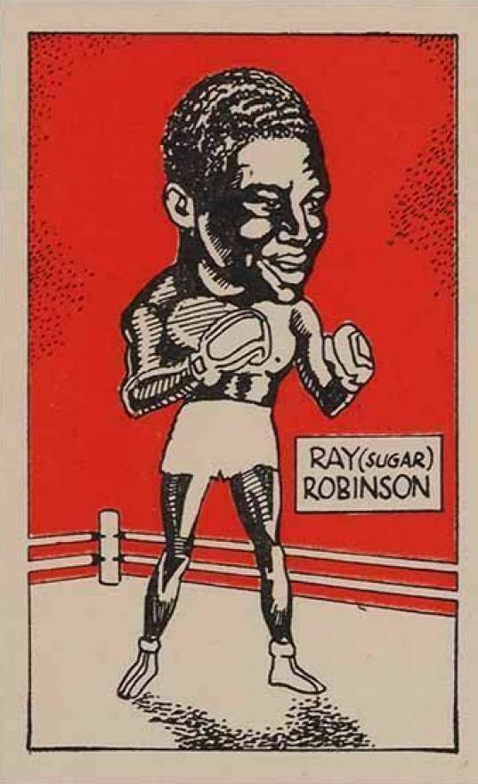 1947 D. Cummings & Son Famous Fighters Ray (Sugar) Robinson #30 Other Sports Card