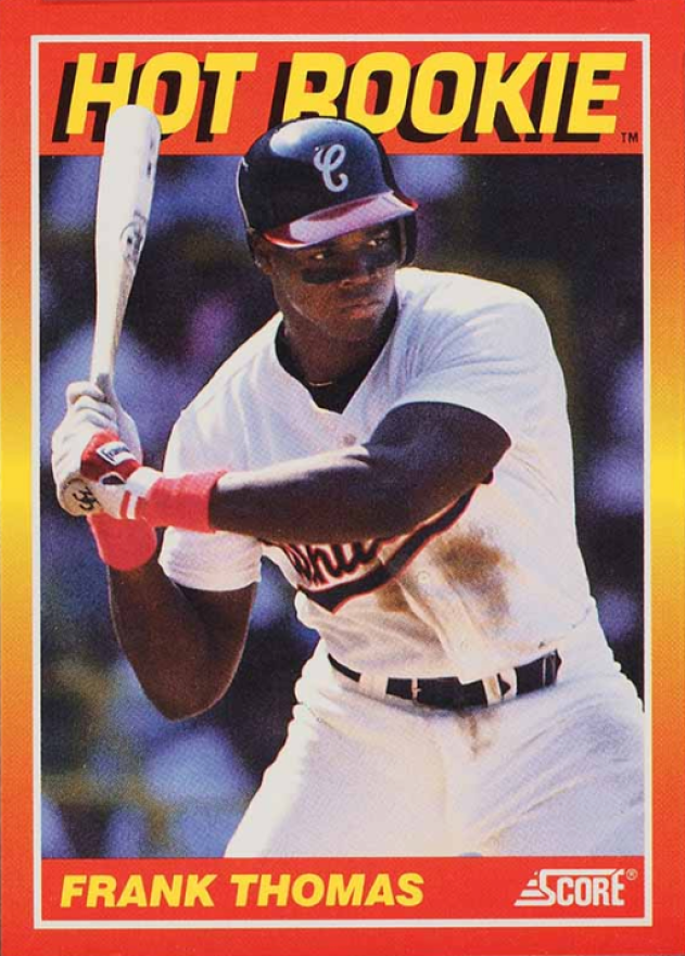 1991 Score Hot Rookies Frank Thomas #4 Baseball Card
