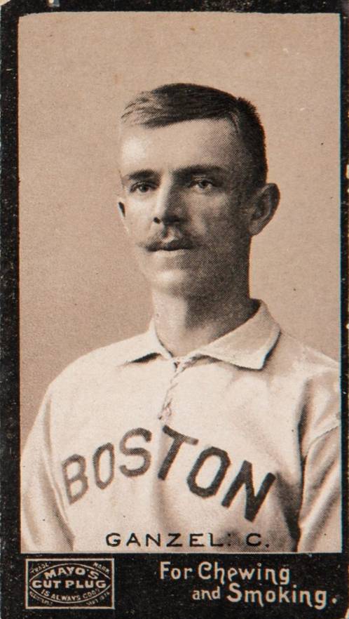 1895 Mayo's Cut Plug GANZEL: C. # Baseball Card