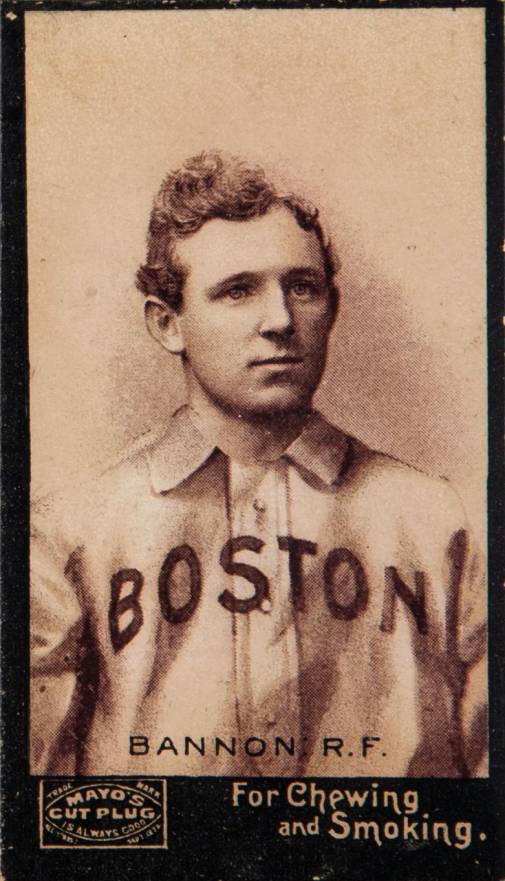 1895 Mayo's Cut Plug BANON R.F. # Baseball Card