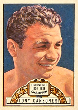 1951 Topps Ringside  Tony Canzoneri #63 Other Sports Card