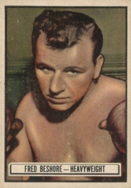 1951 Topps Ringside  Fred Beshore #81 Other Sports Card