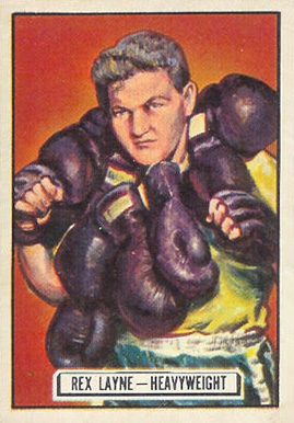 1951 Topps Ringside  Rex Layne #58 Other Sports Card