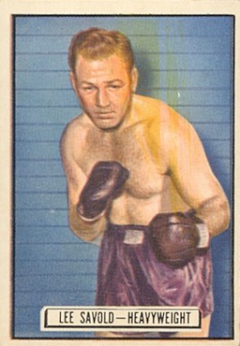 1951 Topps Ringside  Lee Savold #52 Other Sports Card