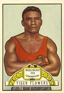1951 Topps Ringside  Tiger Flowers #42 Other Sports Card